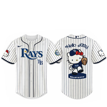 Tampa Bay Rays Major League Baseball 2026 Hello Kitty Baseball Jersey
