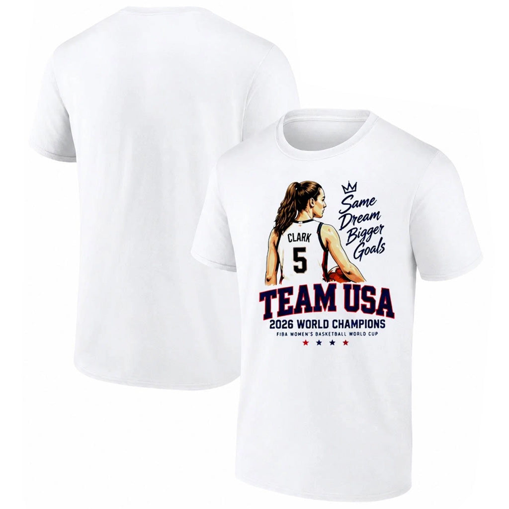 Team USA 2026 FIBA Women’s Basketball World Cup Champions Graphic Shirt for Basketball Fans