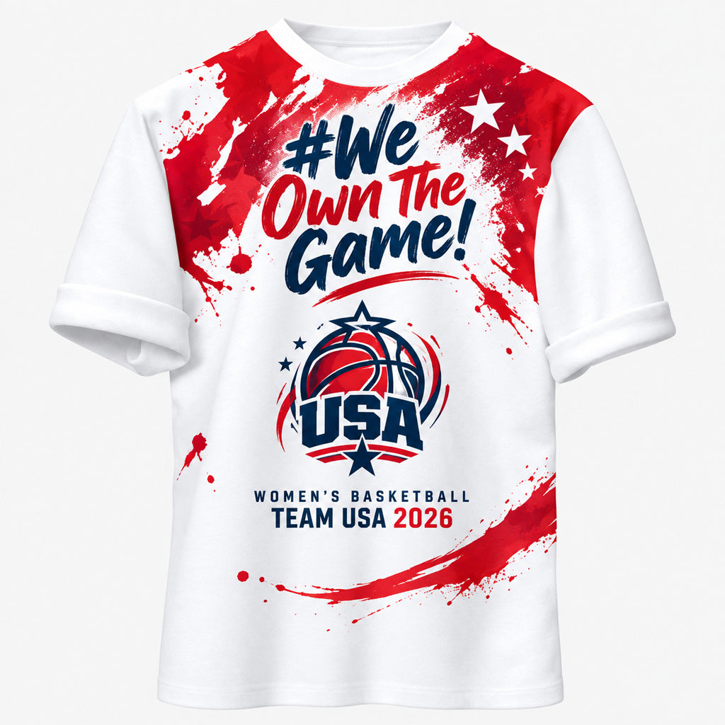 Team USA FIBA Women’s Basketball World Cup 2026 We Own The Game Shirt