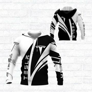 Tesla Motors Shirt Fan Gift 717, Stylist Unisex 3d Hoodie Zip Hoodie 2062