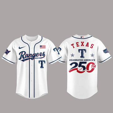 Texas Rangers America 250th Anniversary Of USA 2026 Baseball Jersey