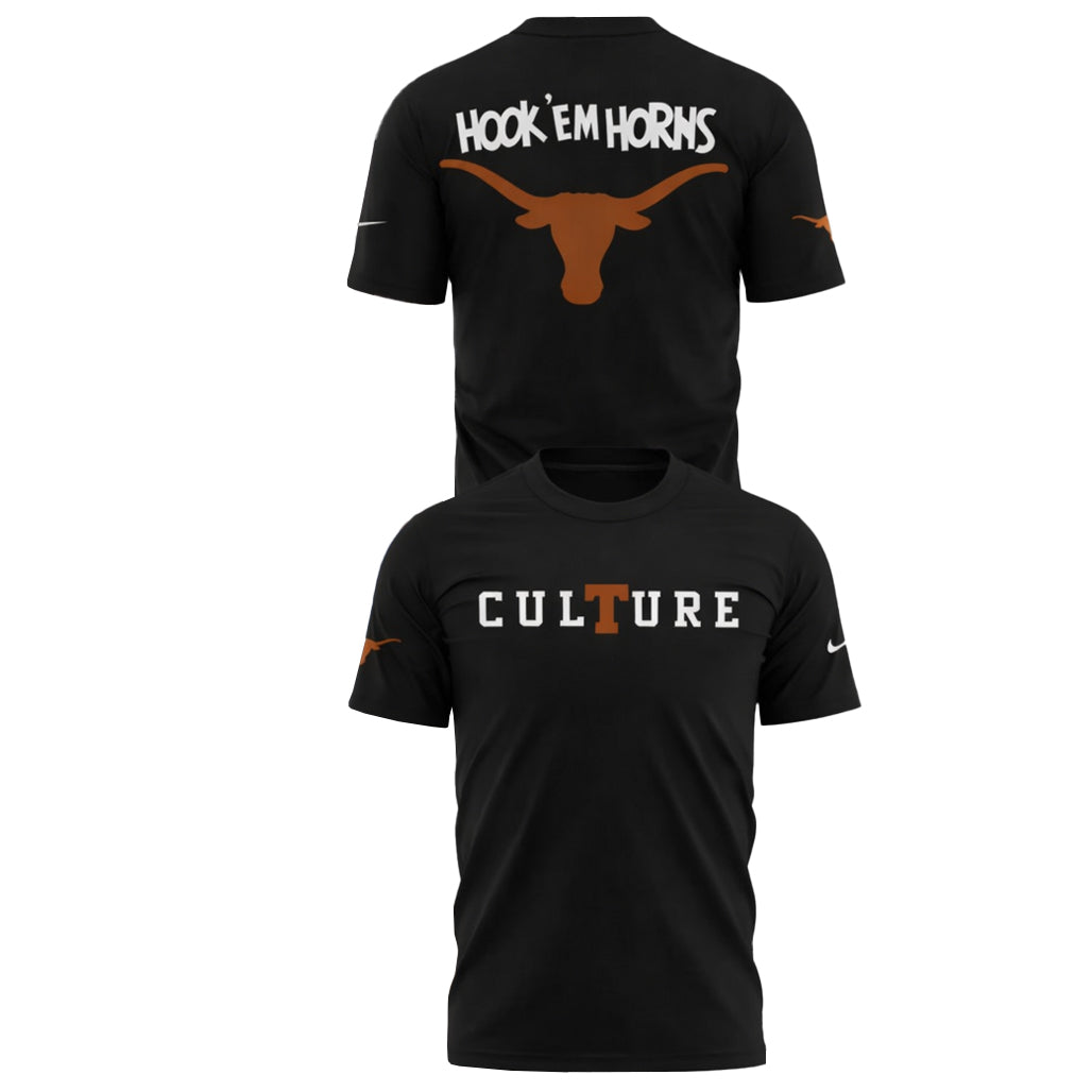 Texas Longhorns 2026 Culture Hook ’em Horns T-Shirt
