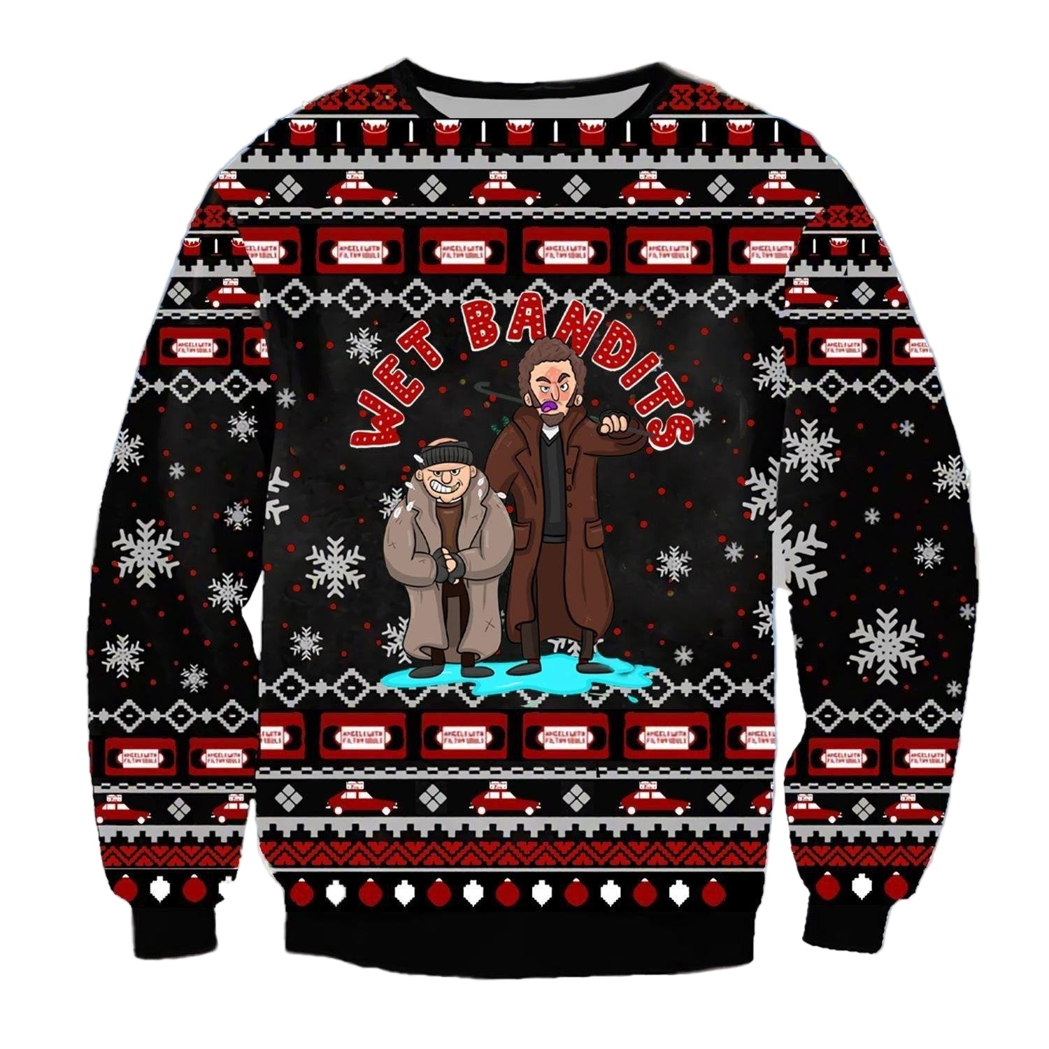 The Wet Bandits Ugly Sweater, Christmas Gift, The Wet Bandits Ugly Christmas Sweater