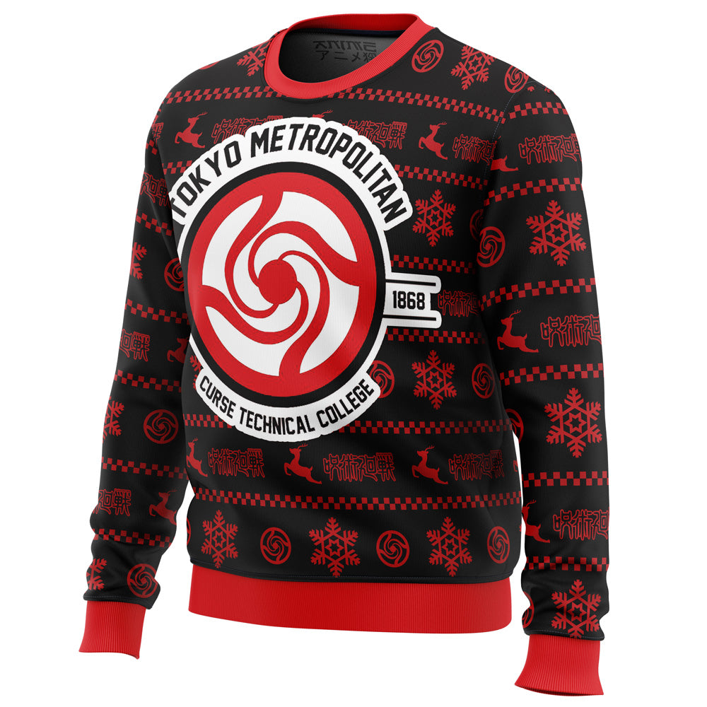 Tokyo Metropolitan Jujutsu Kaisen Ugly Christmas Sweater