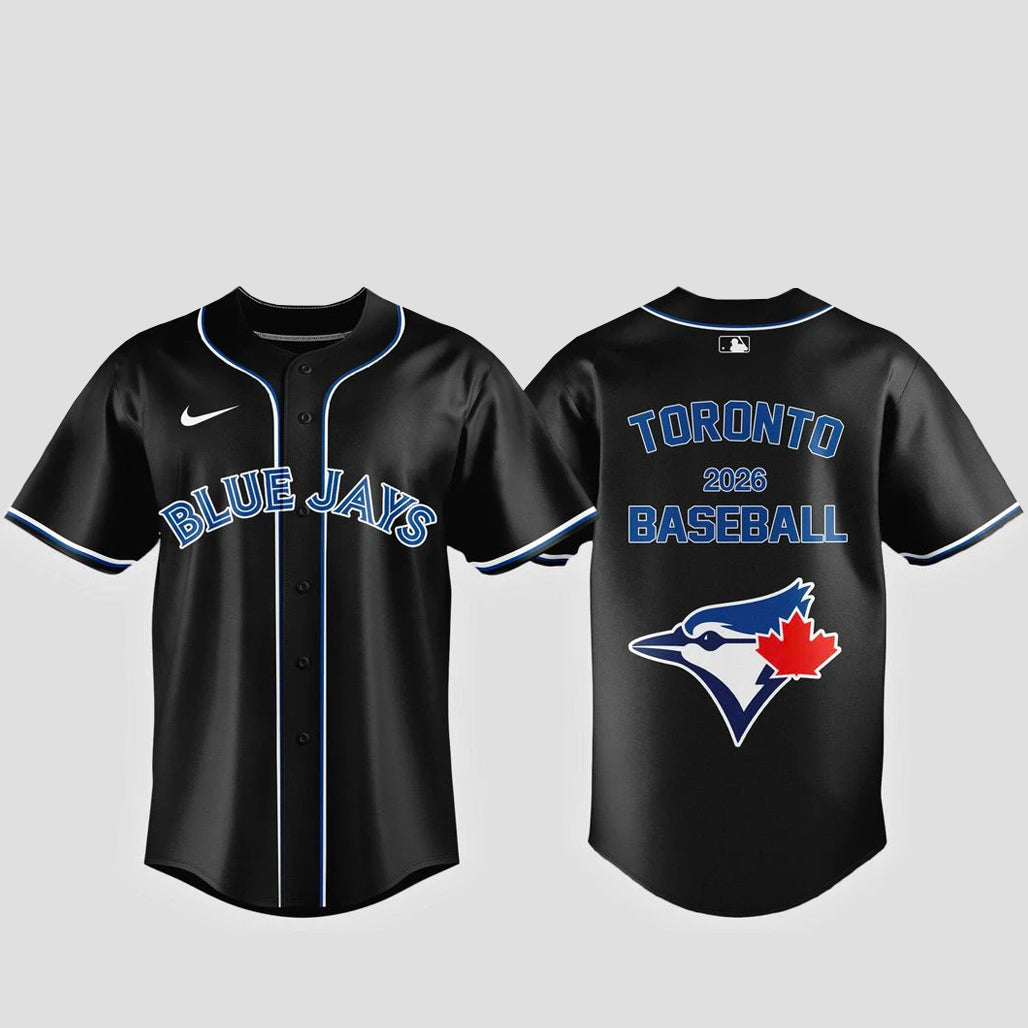 Toronto Blue Jays Black Out 2026 Baseball Jersey