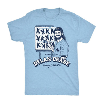 Toronto Blue Jays Dylan Cease Strikeout Artist Graphic Shirt for Baseball Fans
