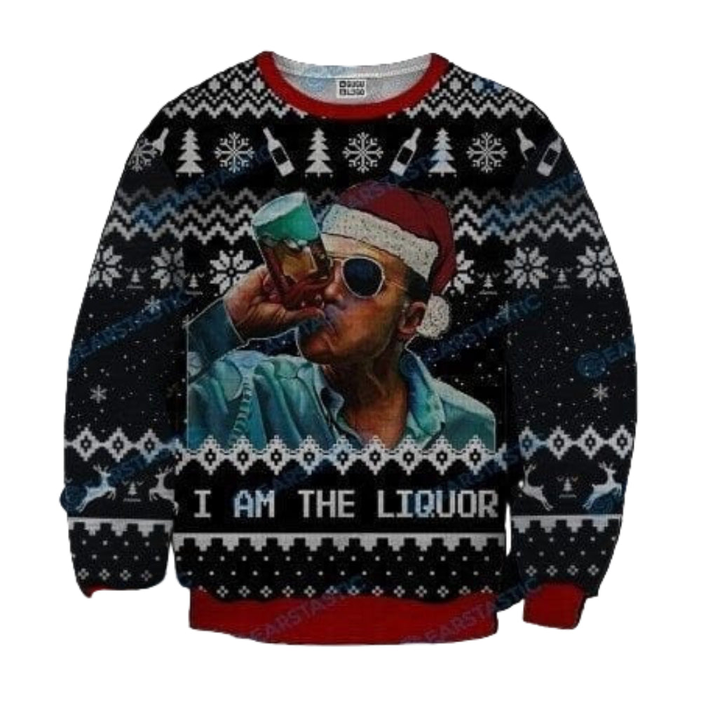 Trailer Park Boys I Am The Liquor Ugly Christmas Sweater, All Over Print Sweatshirt