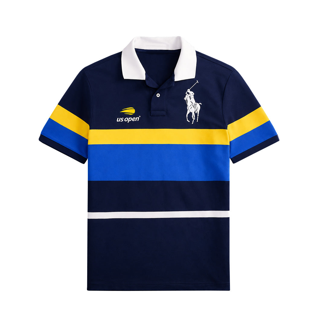 US Open 2026 Navy Polo Shirt for Tennis Fans