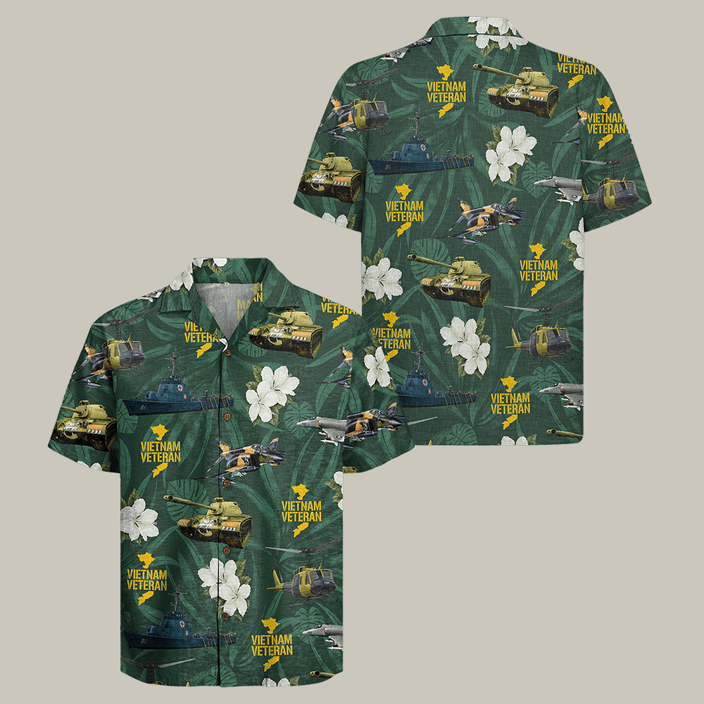US Vietnam Veteran 250th Years Of Service Hawaiian Shirt Vietnam Veteran Clothes Unique Gift For Him
