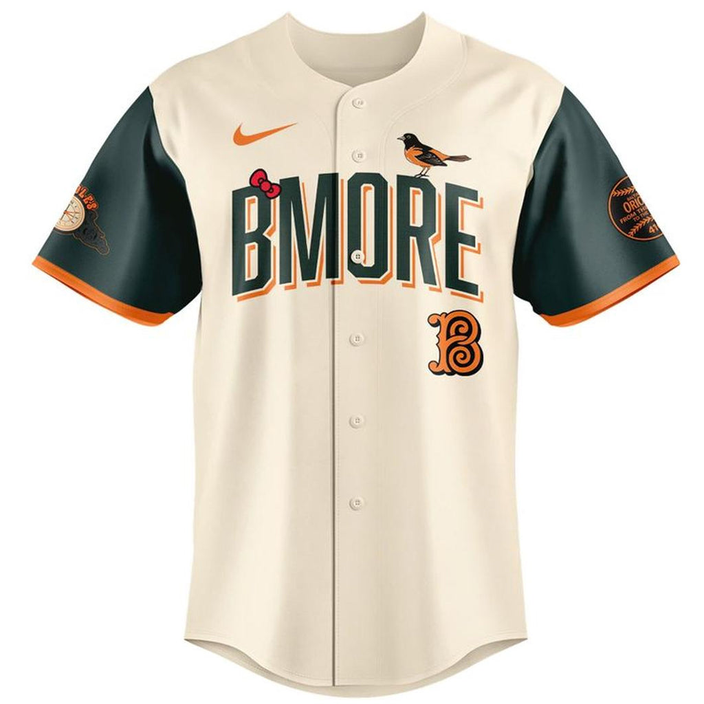 Unisex Baltimore Orioles Hello Kitty City Connect Night 2026 Baseball Jersey for Baseball and Hello Kitty Fans