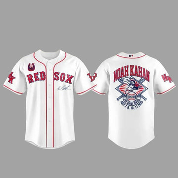 Unisex Boston Red Sox x Noah Kahan The Great Divide World Tour 2026 Baseball Jersey for Music and Baseball Fans