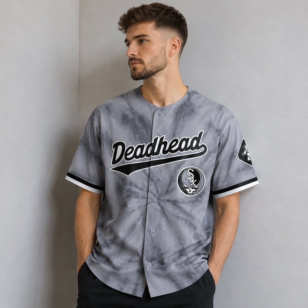 Unisex Chicago White Sox x Grateful Dead Night 2026 Baseball Jersey for Baseball Fans