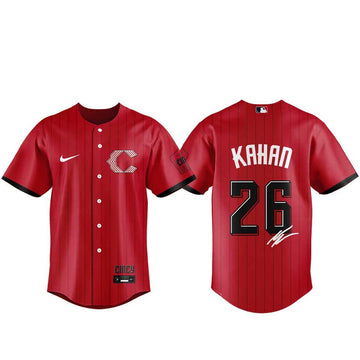 Unisex Cincinnati Reds x Noah Kahan The Great Divide Tour 2026 Baseball Jersey for Music and Baseball Fans