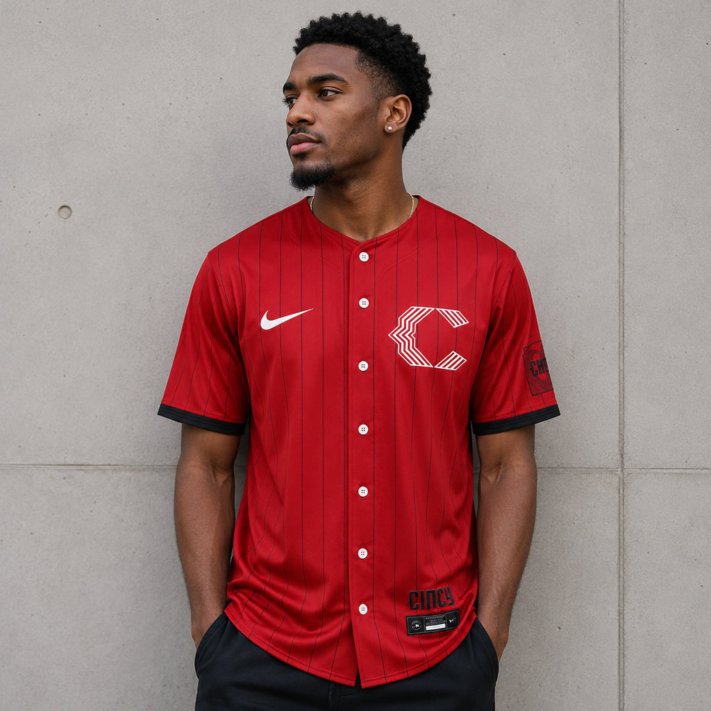 Unisex Cincinnati Reds x Noah Kahan The Great Divide Tour 2026 Baseball Jersey for Music and Baseball Fans