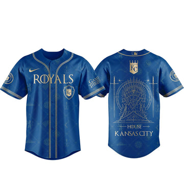 Unisex Kansas City Royals 2026 Game Of Thrones Night Baseball Jersey for Baseball Fans