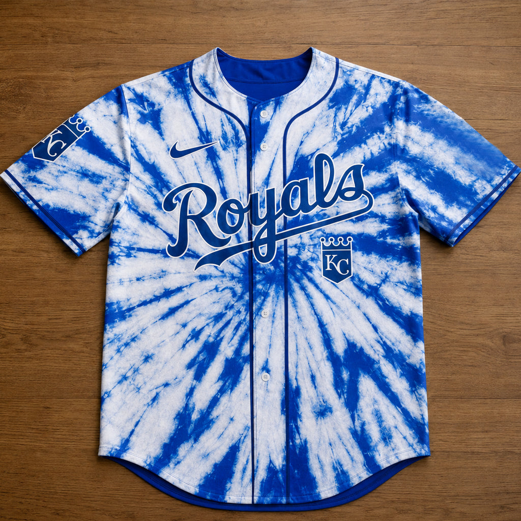 Unisex Kansas City Royals x Grateful Dead Night 2026 Baseball Jersey for Baseball Fans