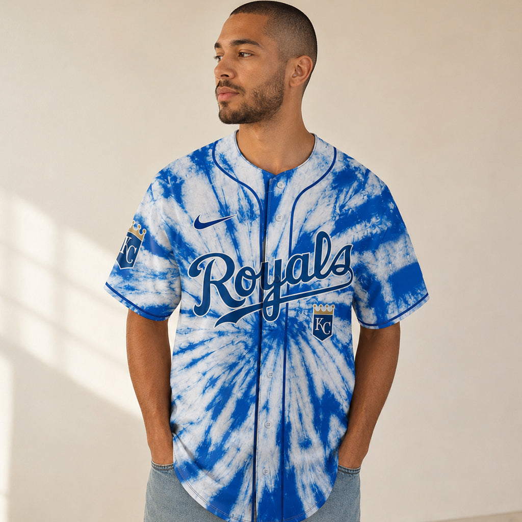 Unisex Kansas City Royals x Grateful Dead Night 2026 Baseball Jersey for Baseball Fans