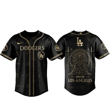 Unisex Los Angeles Dodgers 2026 Game Of Thrones Night Baseball Jersey for Baseball Fans