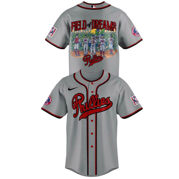 Unisex Philadelphia Phillies 2026 Field of Dreams Game Baseball Jersey for Baseball Fans