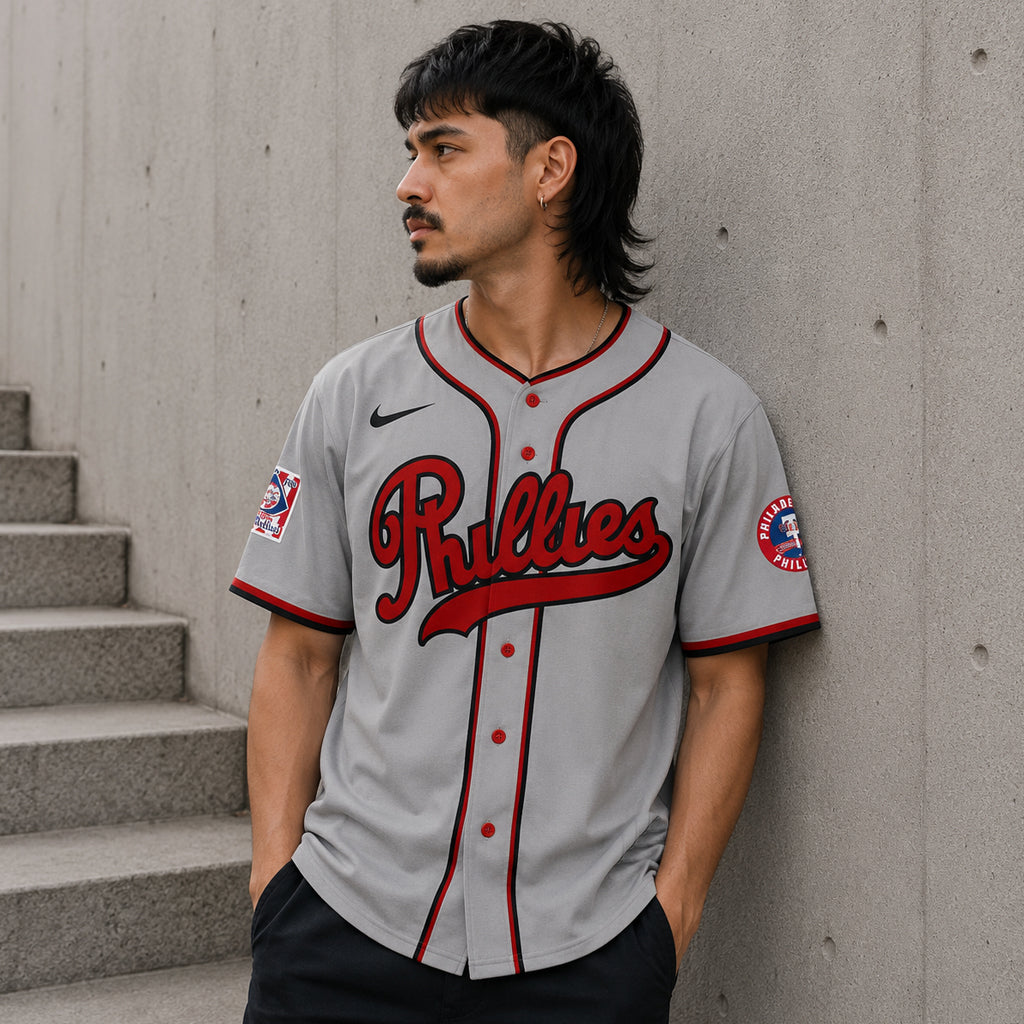 Unisex Philadelphia Phillies 2026 Field of Dreams Game Baseball Jersey for Baseball Fans