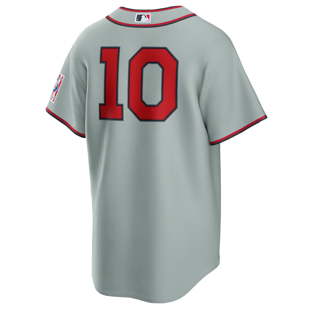 Unisex Philadelphia Phillies J.T. Realmuto Gray 2026 Field of Dreams Stadium Baseball Jersey for Baseball Fans