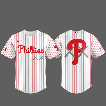 Unisex Philadelphia Phillies x Kaws 2026 Baseball Jersey for Baseball Fans