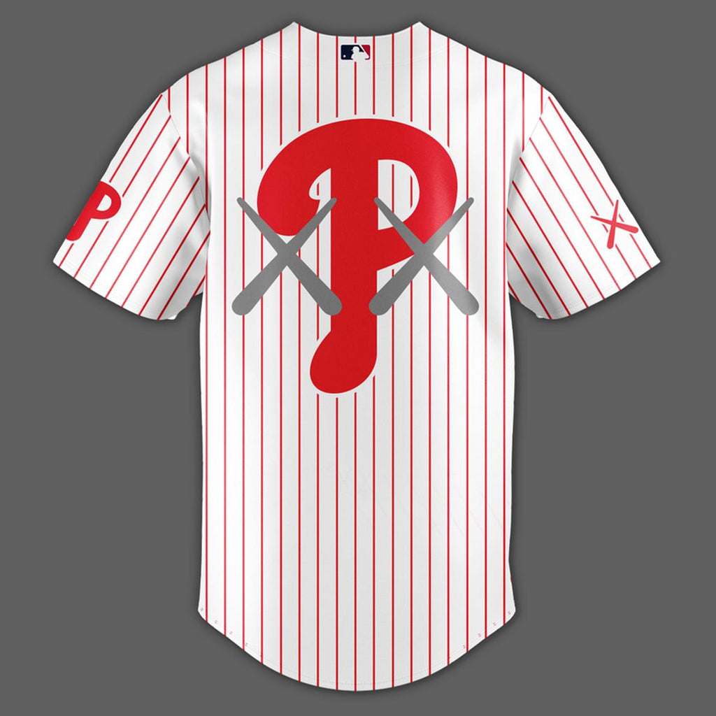 Unisex Philadelphia Phillies x Kaws 2026 Baseball Jersey for Baseball Fans