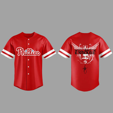 Unisex Philadelphia Phillies x Will Smith 2026 Baseball Jersey for Baseball and Music Fans