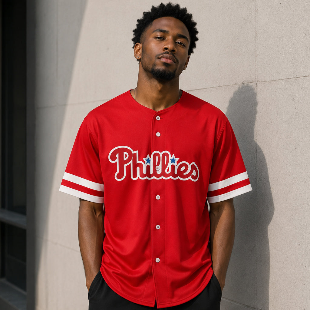 Unisex Philadelphia Phillies x Will Smith 2026 Baseball Jersey for Baseball and Music Fans