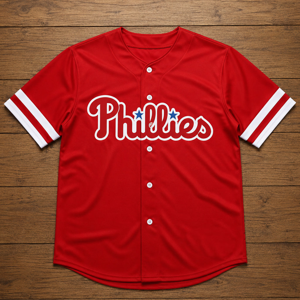Unisex Philadelphia Phillies x Will Smith 2026 Baseball Jersey for Baseball and Music Fans