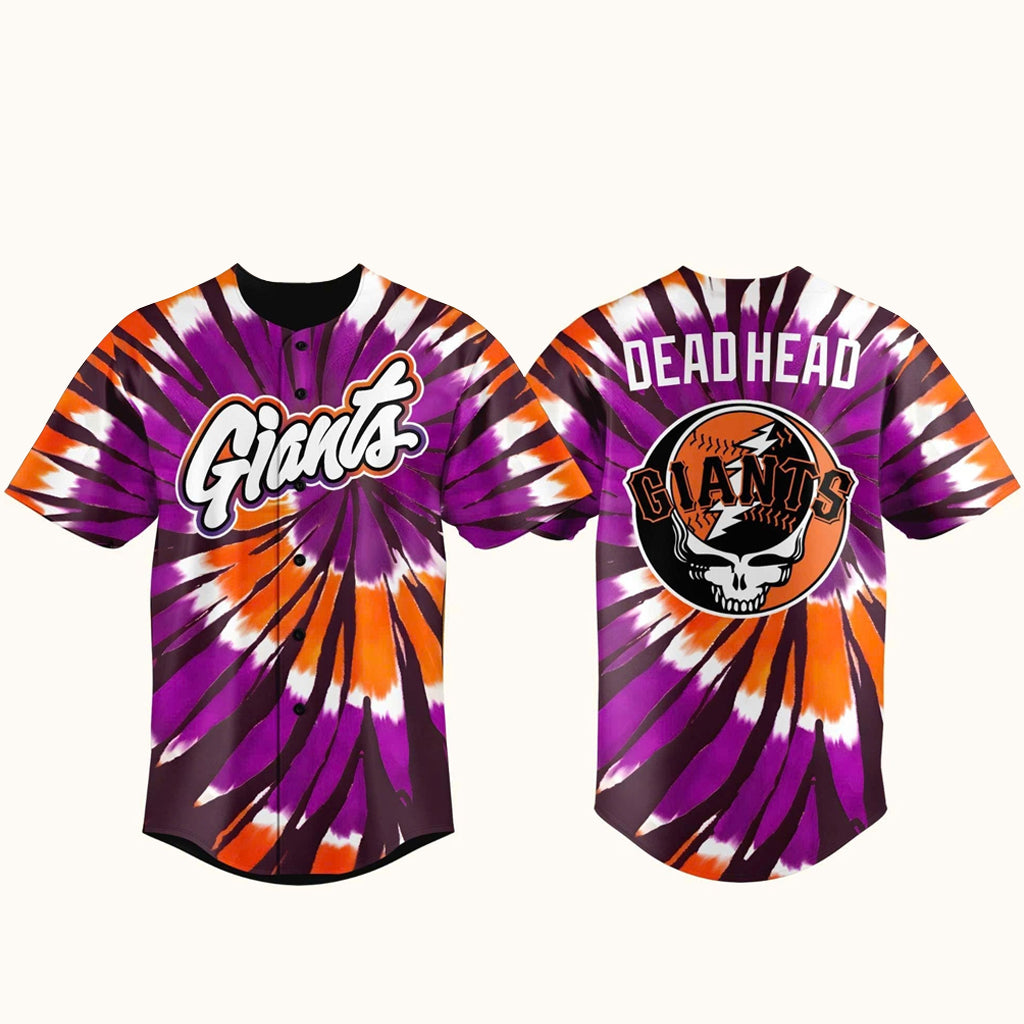 Unisex San Francisco Giants x Grateful Dead Night 2026 Baseball Jersey for Baseball Fans