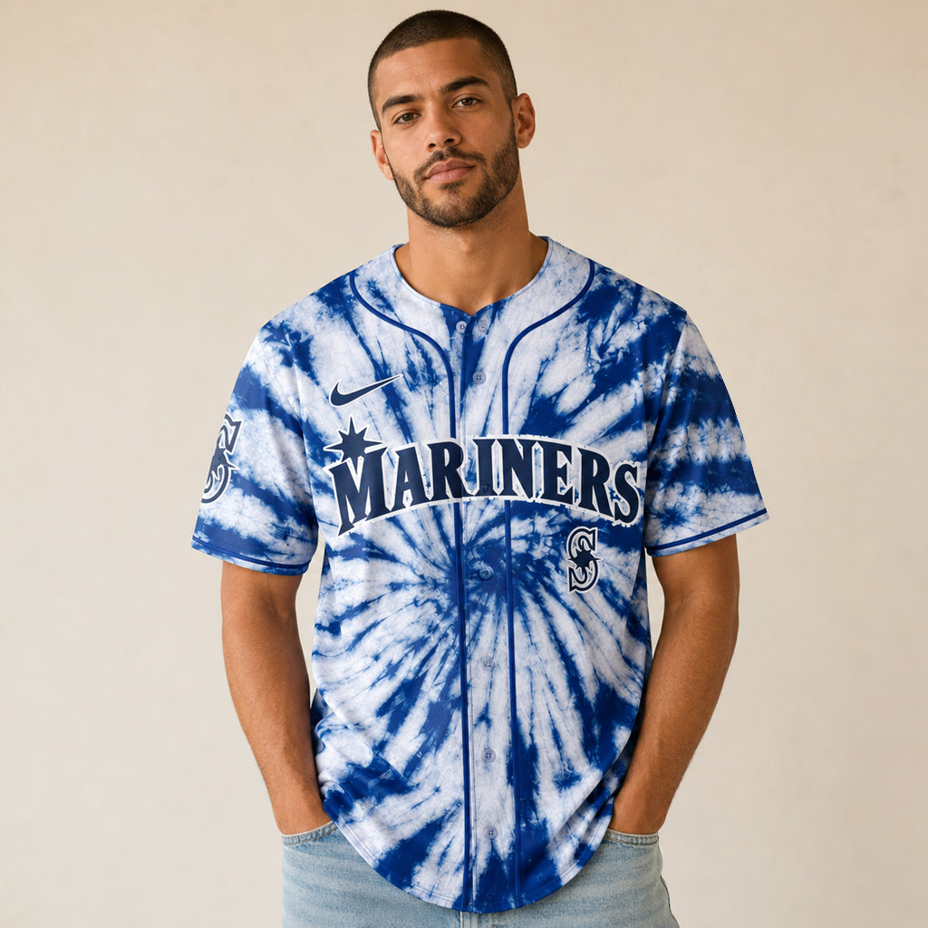 Unisex Seattle Mariners x Grateful Dead Night 2026 Baseball Jersey for Baseball Fans