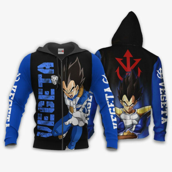 Vegeta Dragon Ball Z Anime 1k248 Fan Gift Hoodie, Zip Hoodie 2618