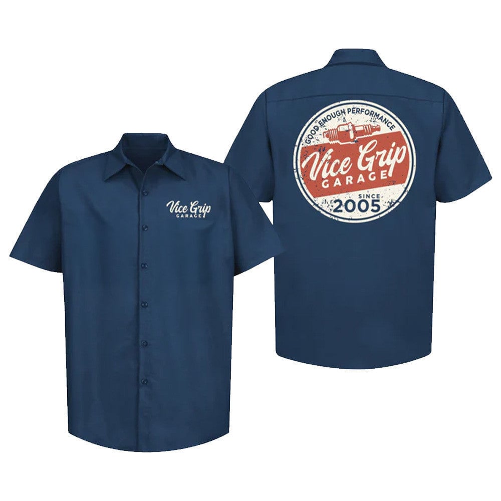Vice Grip Garage Merch VGG Good Enough Performance Since 2005 Hawaiian Shirt Gifts For Dad -WearandDecor