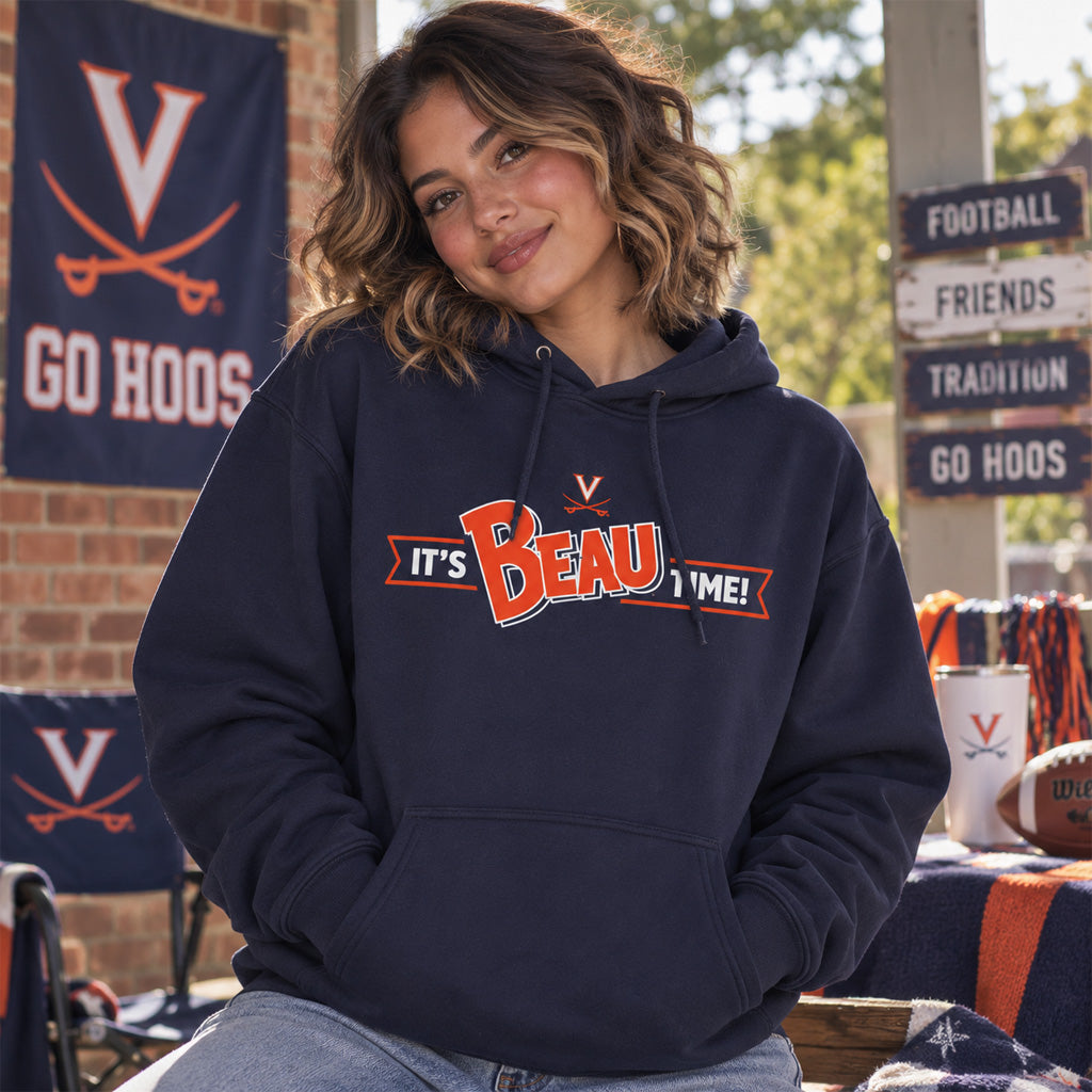 Virginia Cavaliers Beau Pribula It's Beau Pribula Time Graphic Shirt for College Football Fans