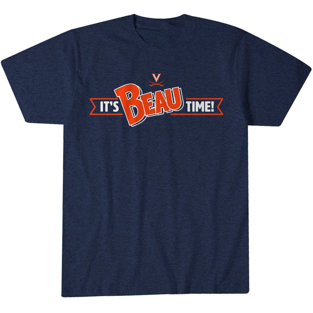 Virginia Cavaliers Beau Pribula It's Beau Pribula Time Graphic Shirt for College Football Fans