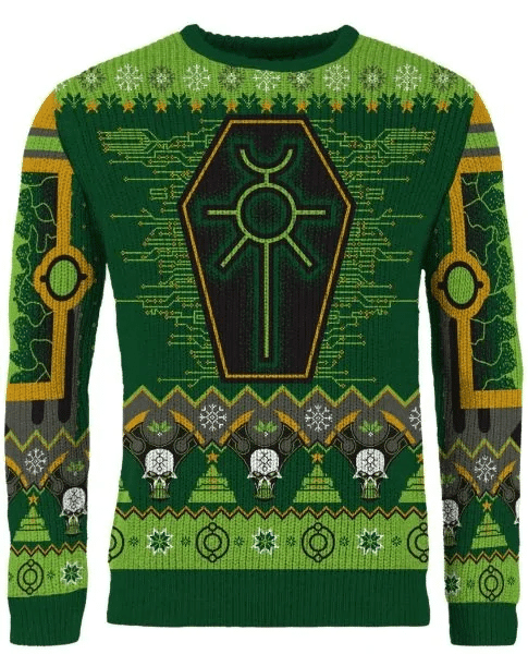 Warhammer 40,000 Nefarious Necron Games Christmas Sweater,warhammer 40,000 Christmas Gift,warhammer 40,000 Christmas Shirt