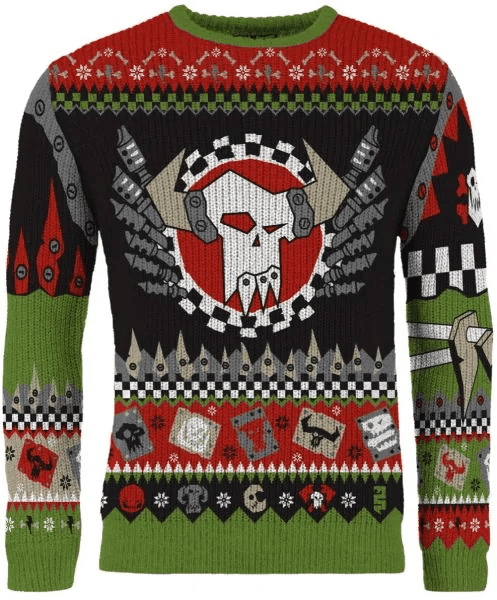 Warhammer 40,000 Waaagh! Ensemble Christmas Sweater,warhammer 40,000 Christmas Gift,warhammer 40,000 Christmas Shirt