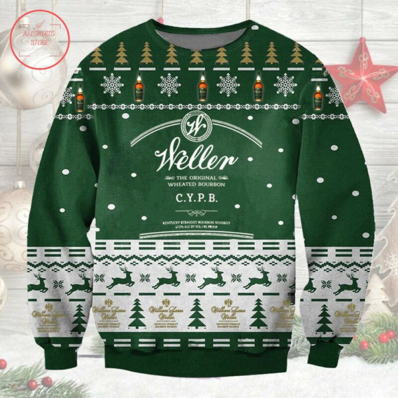 Weller Special Reserve Bourbon Ugly Christmas Sweater