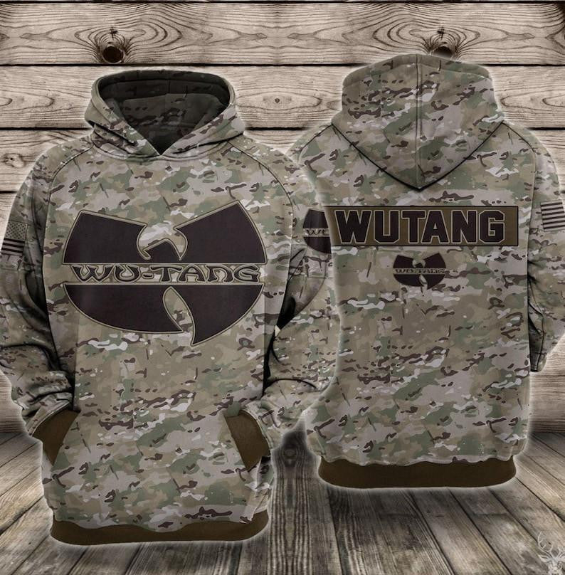 Wu Tang Clan Hip Hop,wu Tang Clan Army Military 2k723 Fan Gift 3d Hoodie