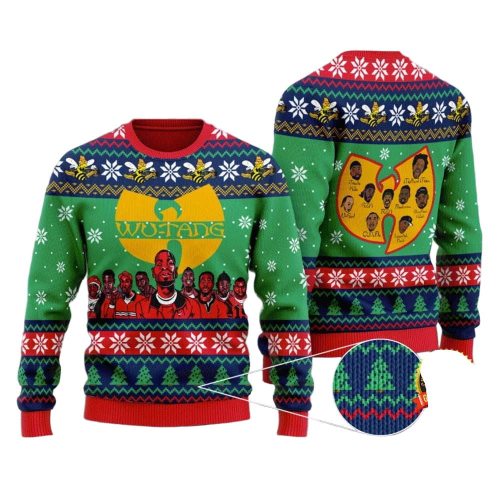 Wu Tang Clan Killer Bee Ugly Sweater
