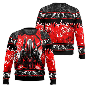 Xenomorph Alien Ugly Sweater