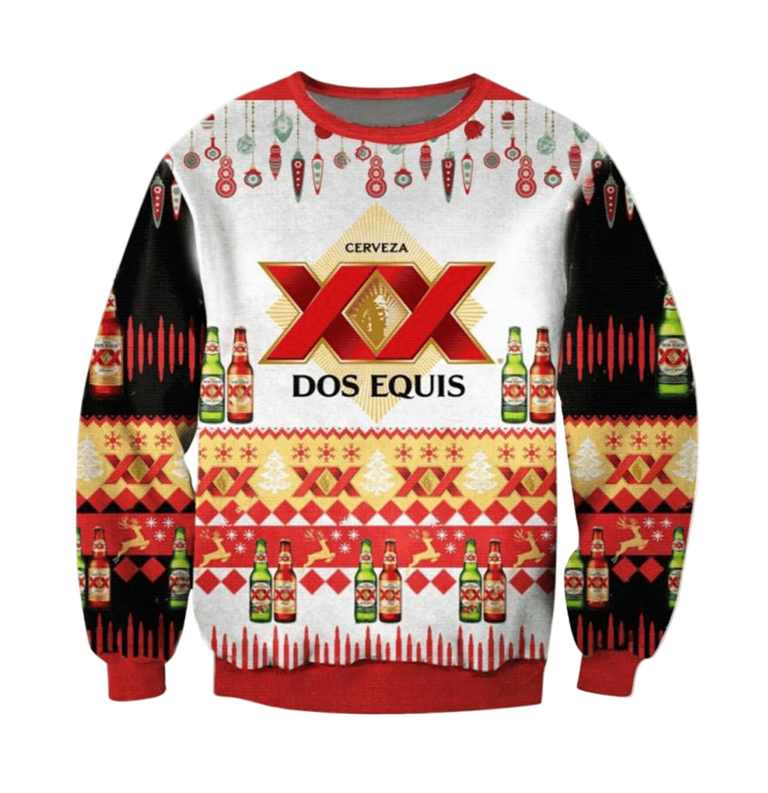 Xx Dos Equis Cerveza Beer Ugly Sweater Gifts, Xx Dos Equis Cerveza Beer Gift Fan Ugly Sweater