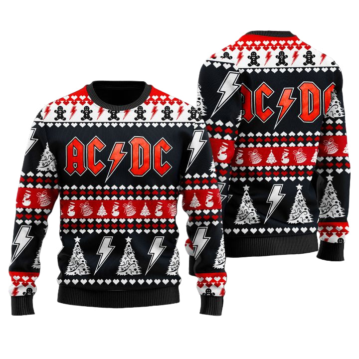 AC/DC Faux Wool Sweater Version 1 ? Usalast