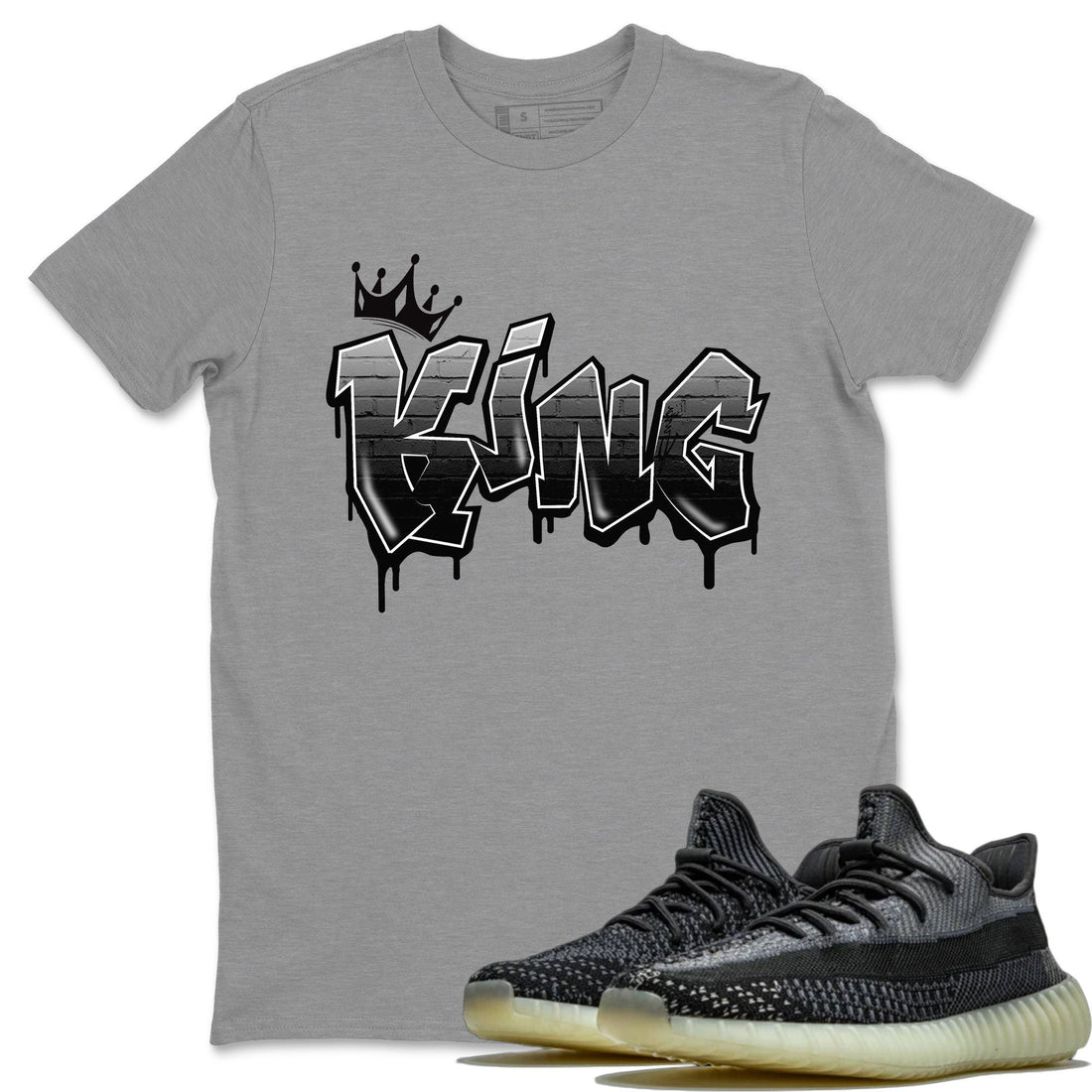 King Unisex Tops - Yeezy 350 Carbon Asriel