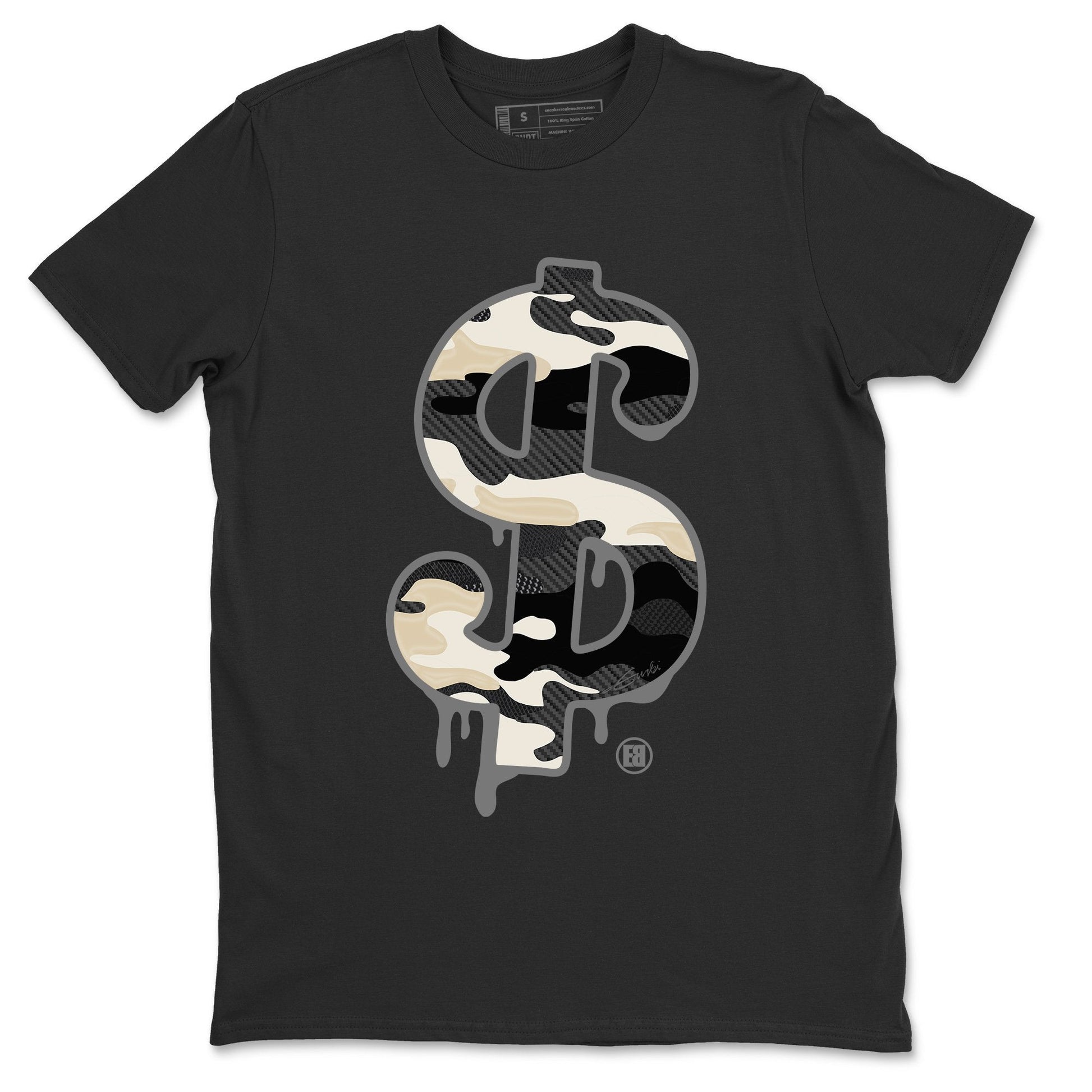 Dollar Camo Unisex Tops - Yeezy 350 Carbon Asriel