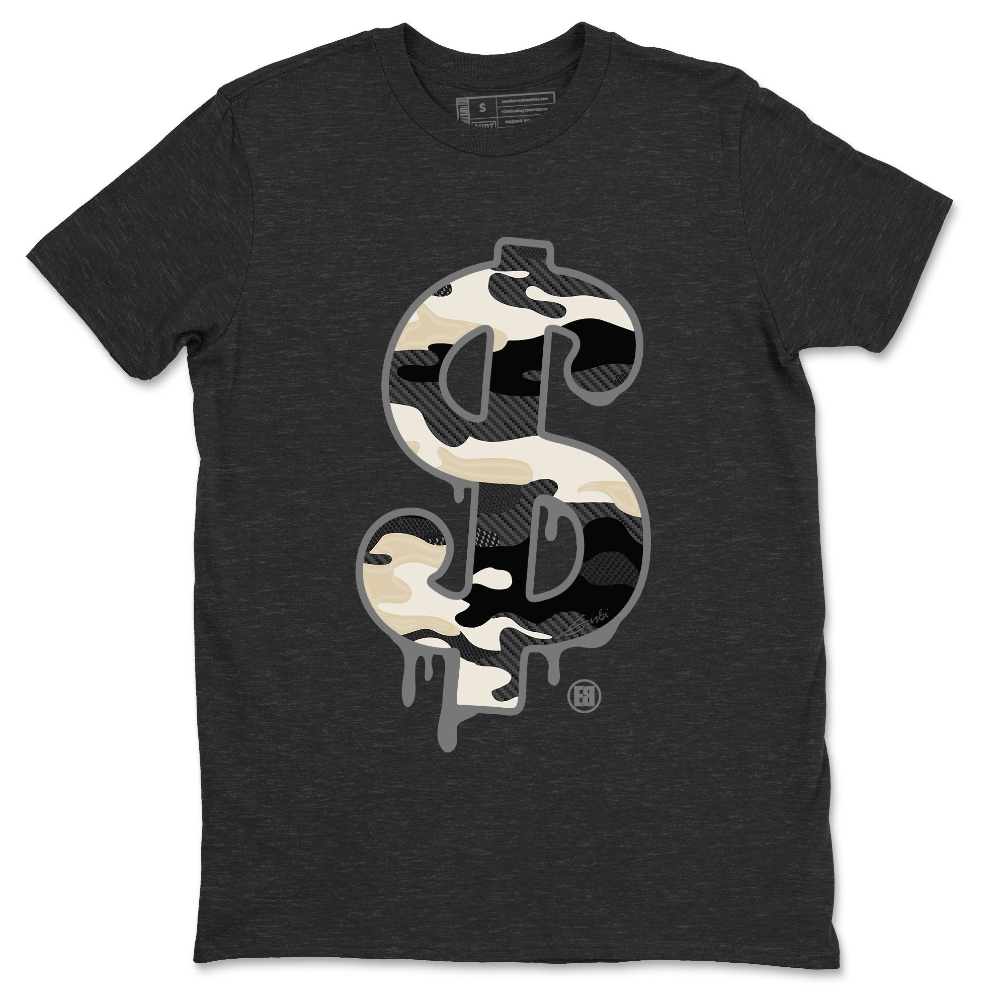 Dollar Camo Unisex Tops - Yeezy 350 Carbon Asriel