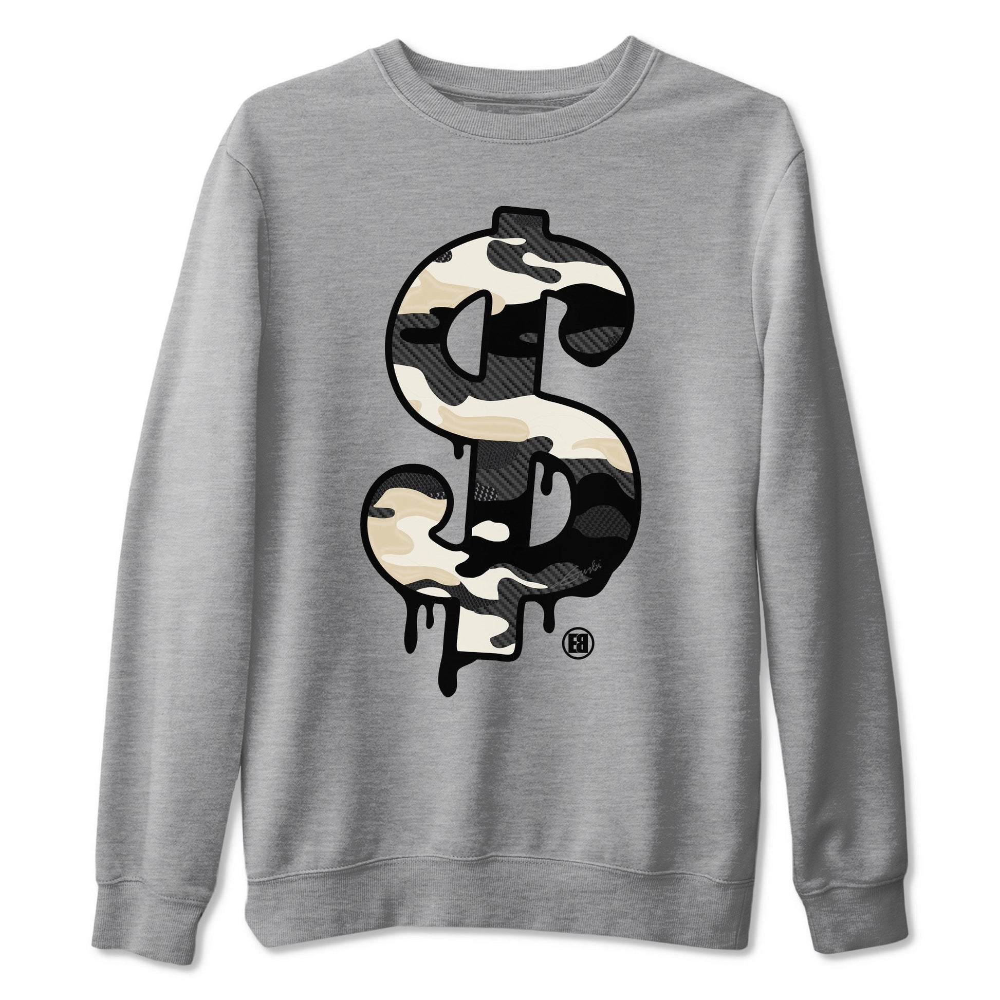 Dollar Camo Unisex Tops - Yeezy 350 Carbon Asriel