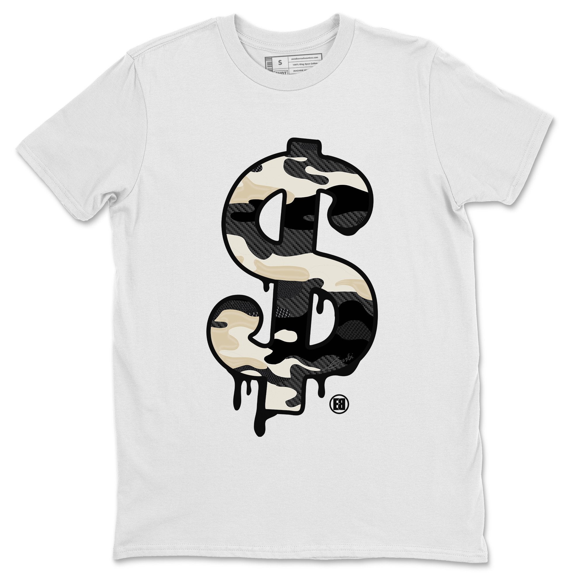 Dollar Camo Unisex Tops - Yeezy 350 Carbon Asriel