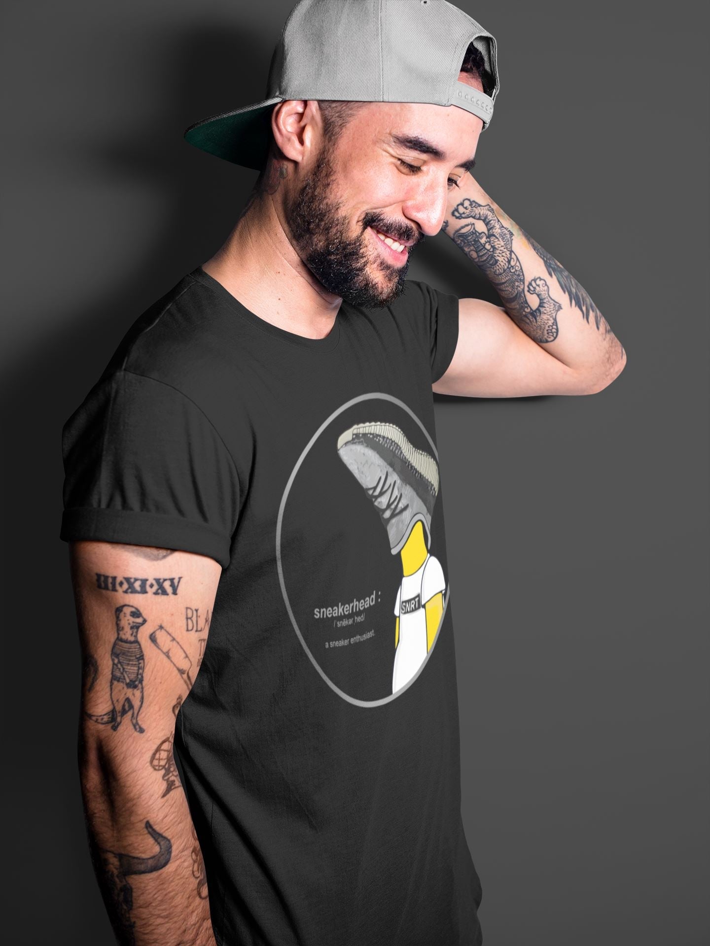 Sneakerhead Unisex Tops - Yeezy 350 Carbon Asriel